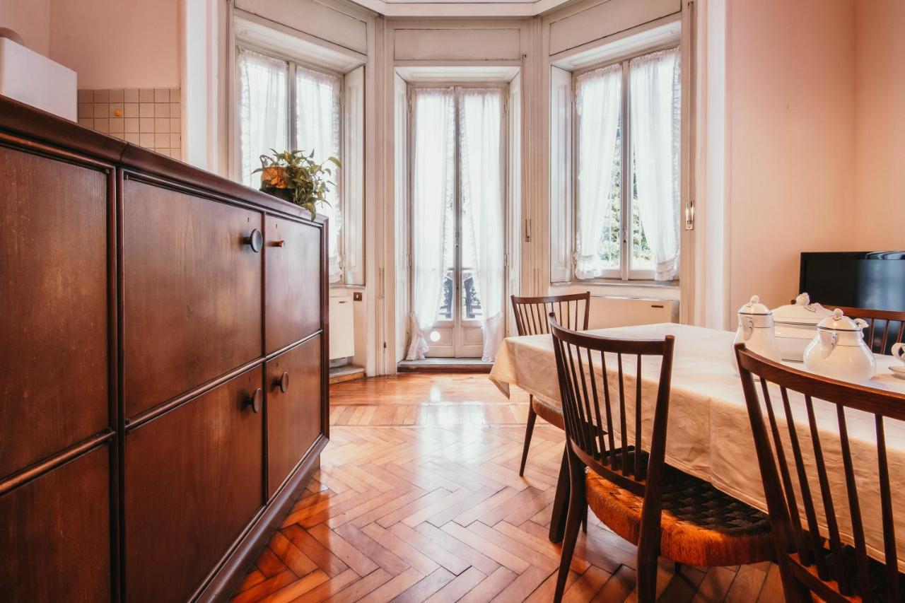 Library Apartment - Villa Candela Stresa Exterior foto