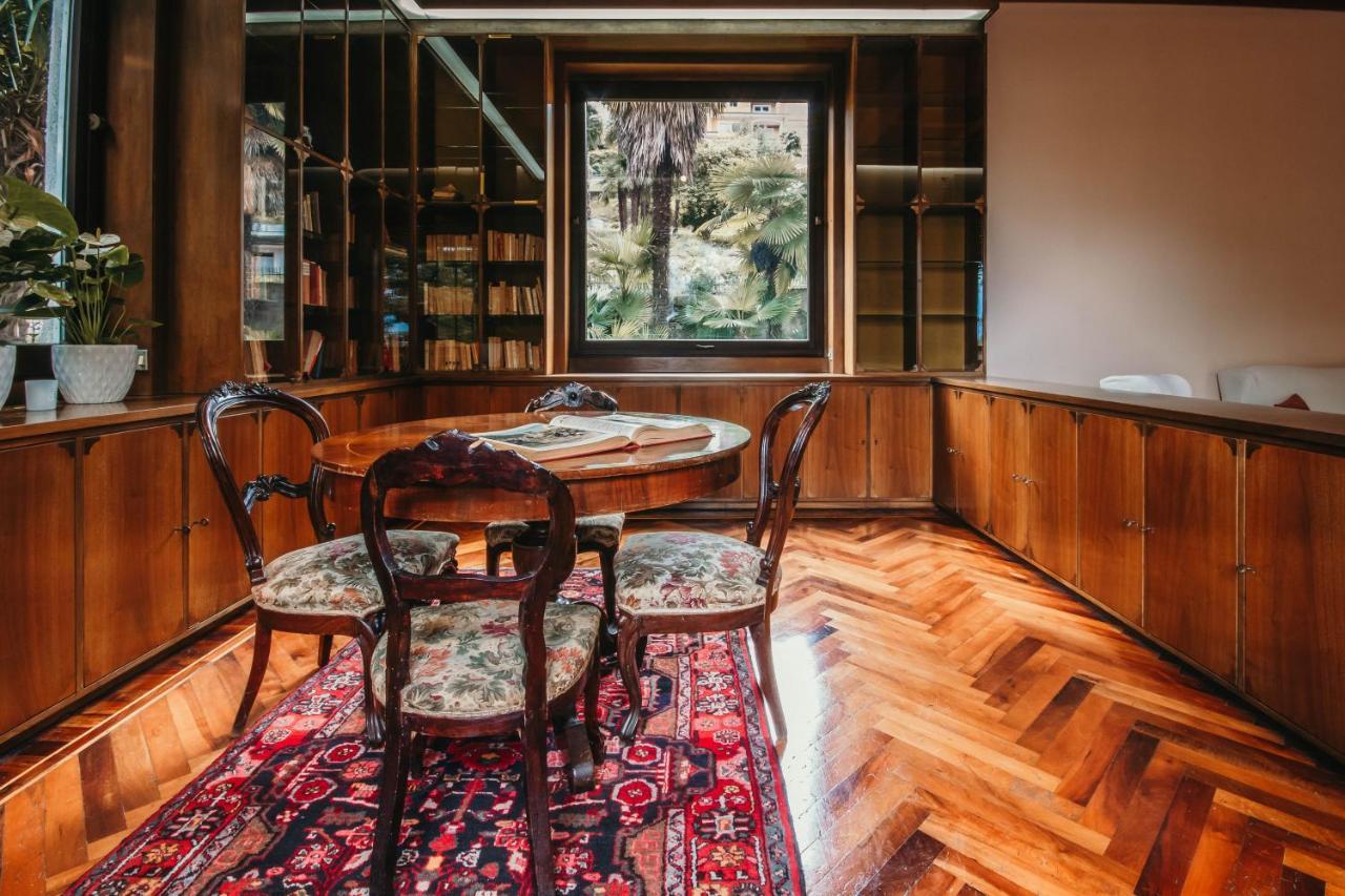 Library Apartment - Villa Candela Stresa Exterior foto