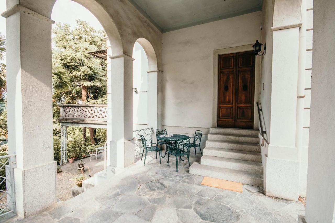 Library Apartment - Villa Candela Stresa Exterior foto