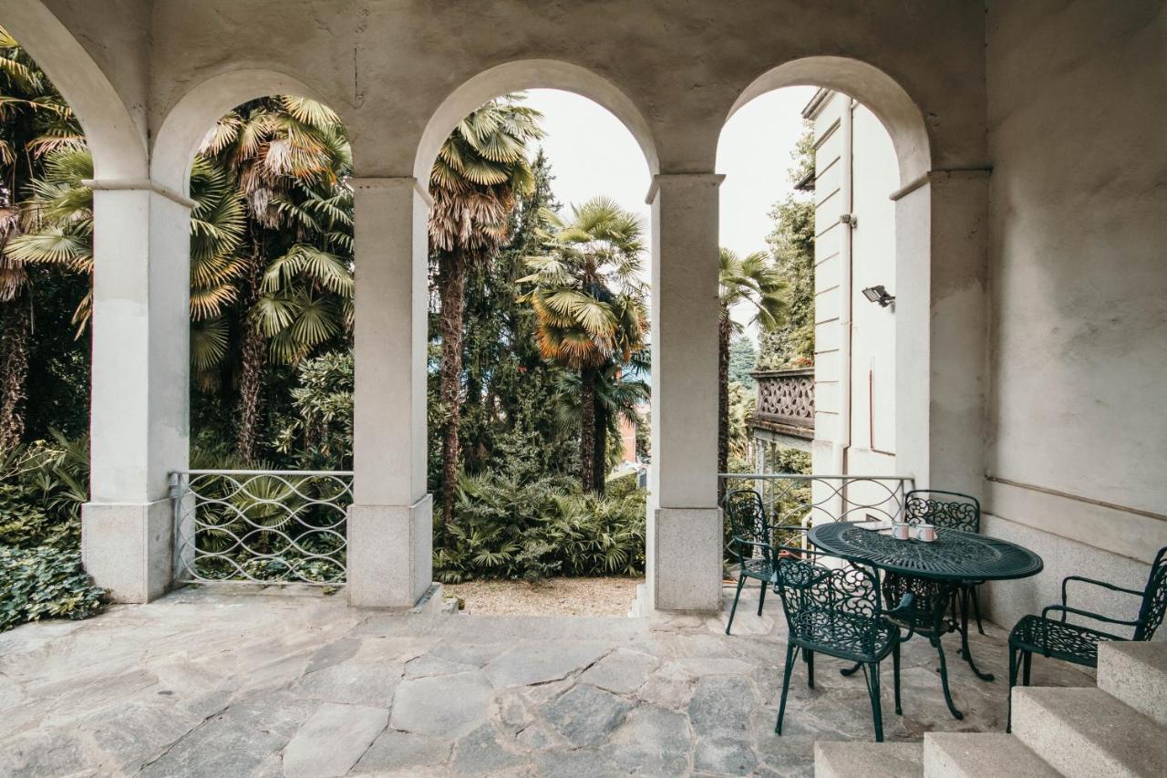 Library Apartment - Villa Candela Stresa Exterior foto