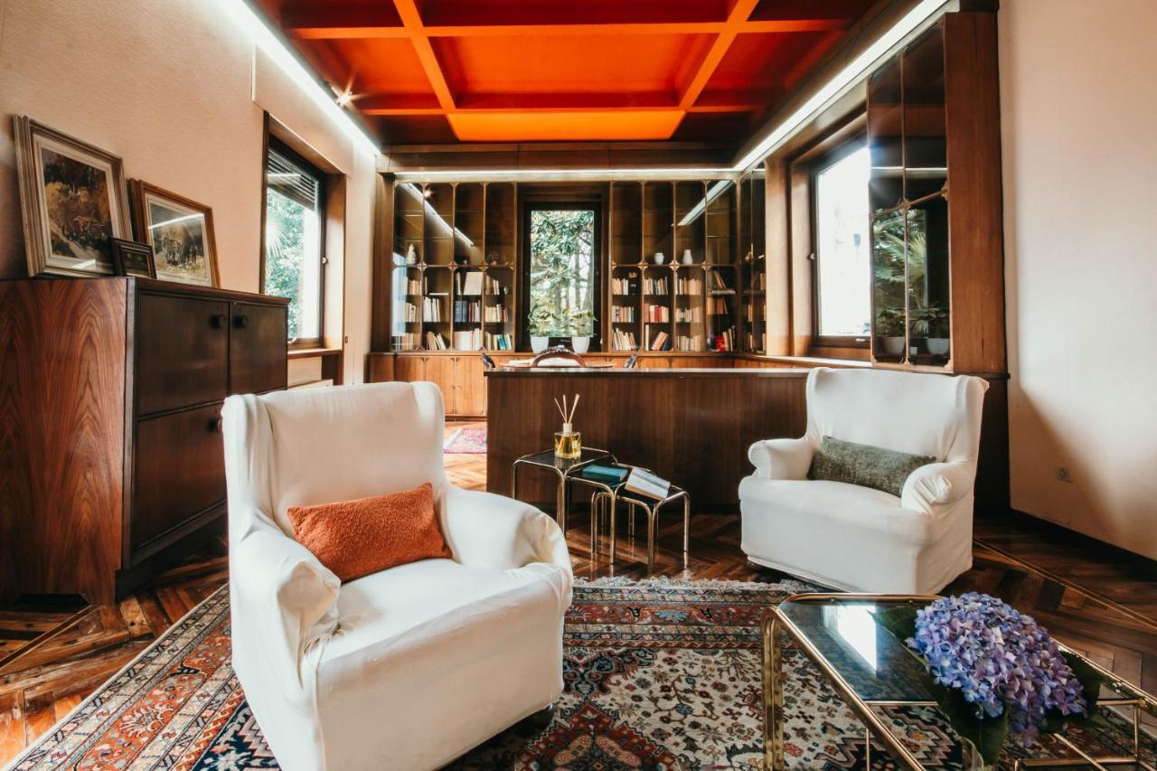 Library Apartment - Villa Candela Stresa Exterior foto